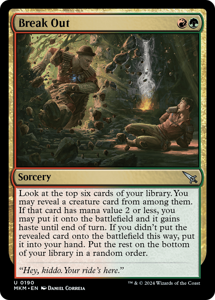 Break Out (MKM-190†) (Foil)