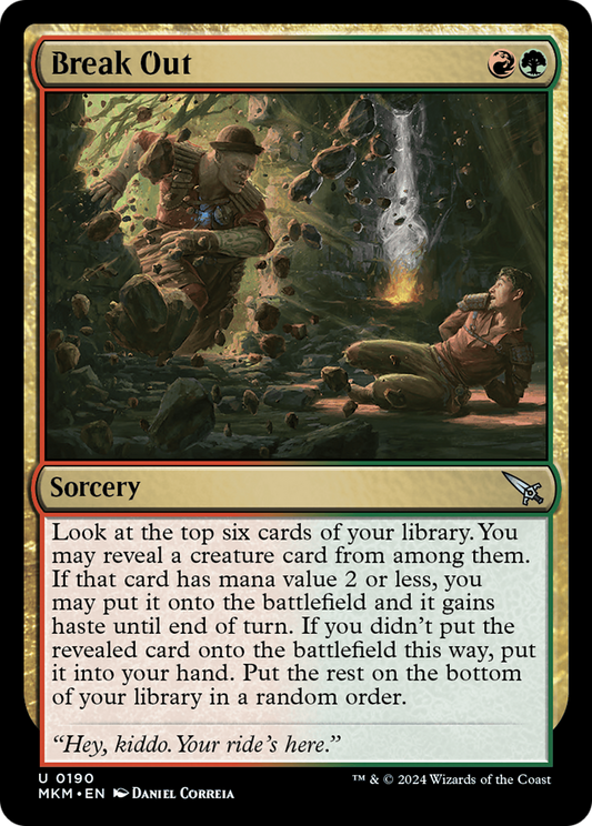 Break Out (MKM-190†) (Foil)
