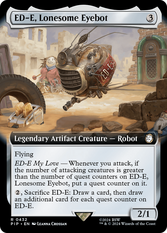 ED-E, Lonesome Eyebot (PIP-432) (Extended Art) (Foil)