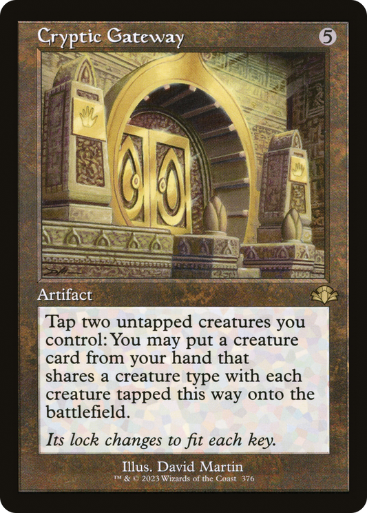 Cryptic Gateway (DMR-376) (Foil)