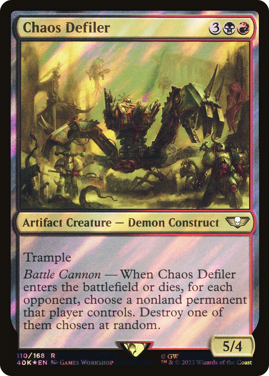Chaos Defiler (40K-110★) (Surge Foil)