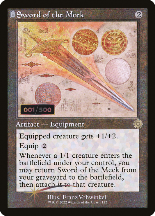 Sword of the Meek (BRR-122Z) (Foil) (Serialized)