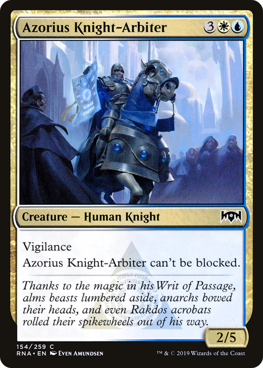 Azorius Knight-Arbiter (RNA-154) (Foil)