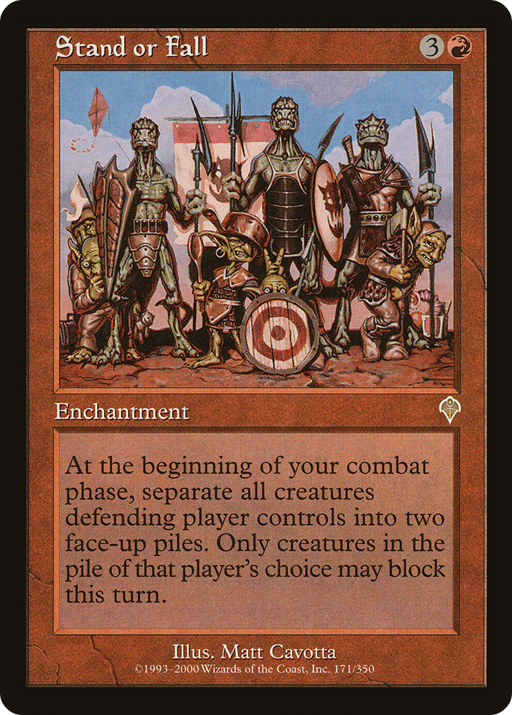 Stand or Fall (INV-171)