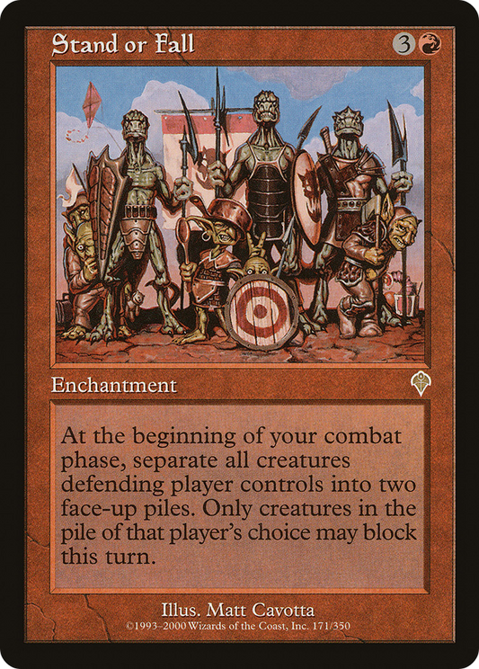 Stand or Fall (INV-171) (Foil)