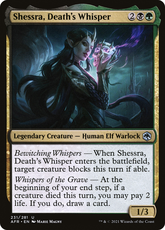 Shessra, Death's Whisper (AFR-231)