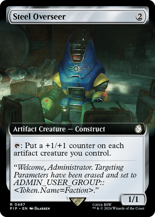 Steel Overseer (PIP-487) (Extended Art) (Foil)
