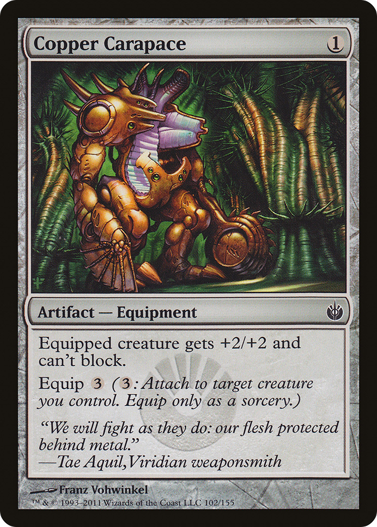 Copper Carapace (MBS-102) (Foil)