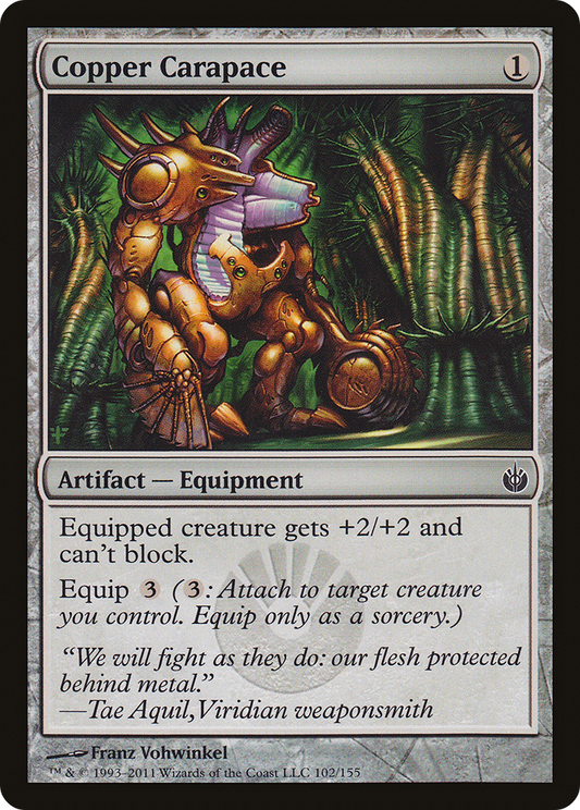 Copper Carapace (MBS-102) (Foil)