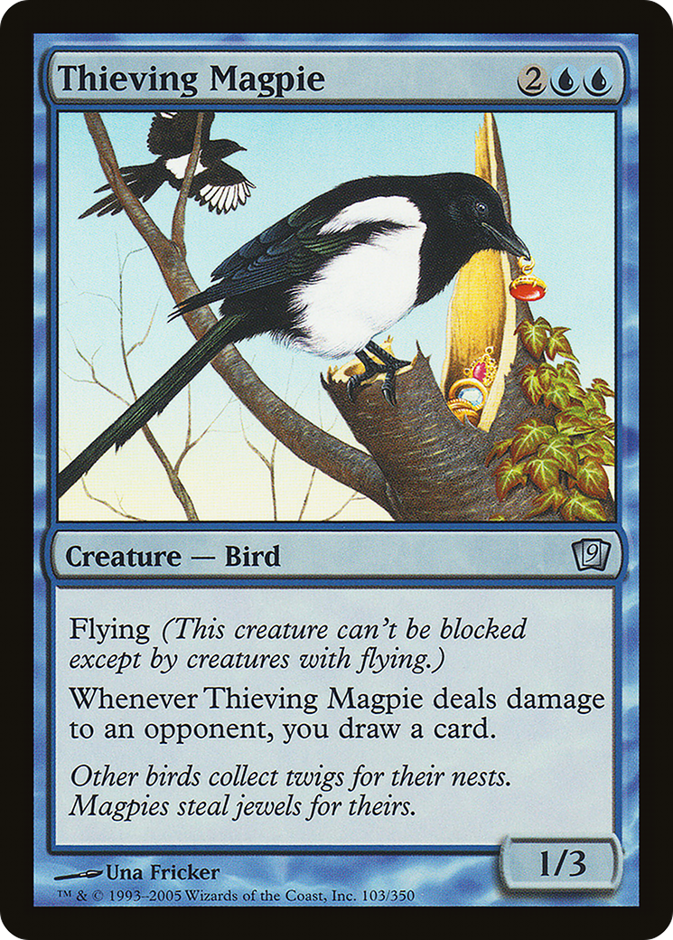 Thieving Magpie (9ED-103★) (Foil)