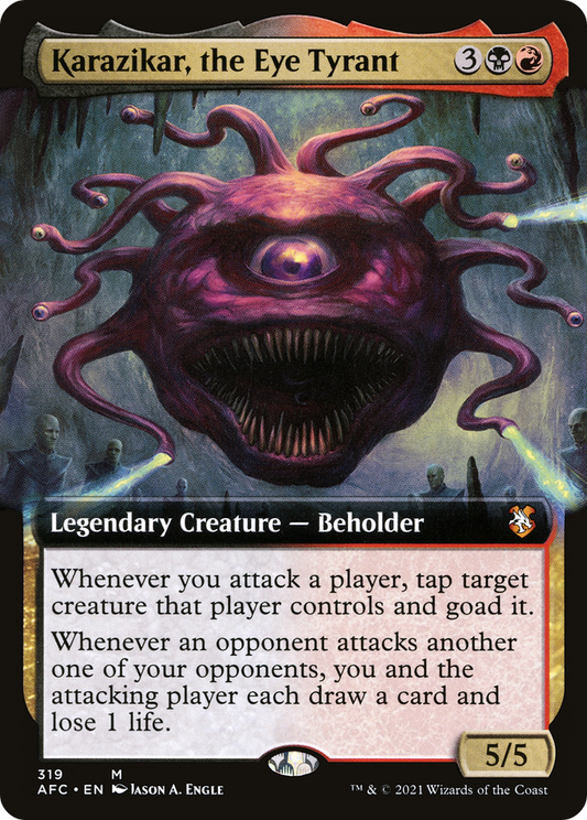 Karazikar, the Eye Tyrant (AFC-319) (Extended Art)