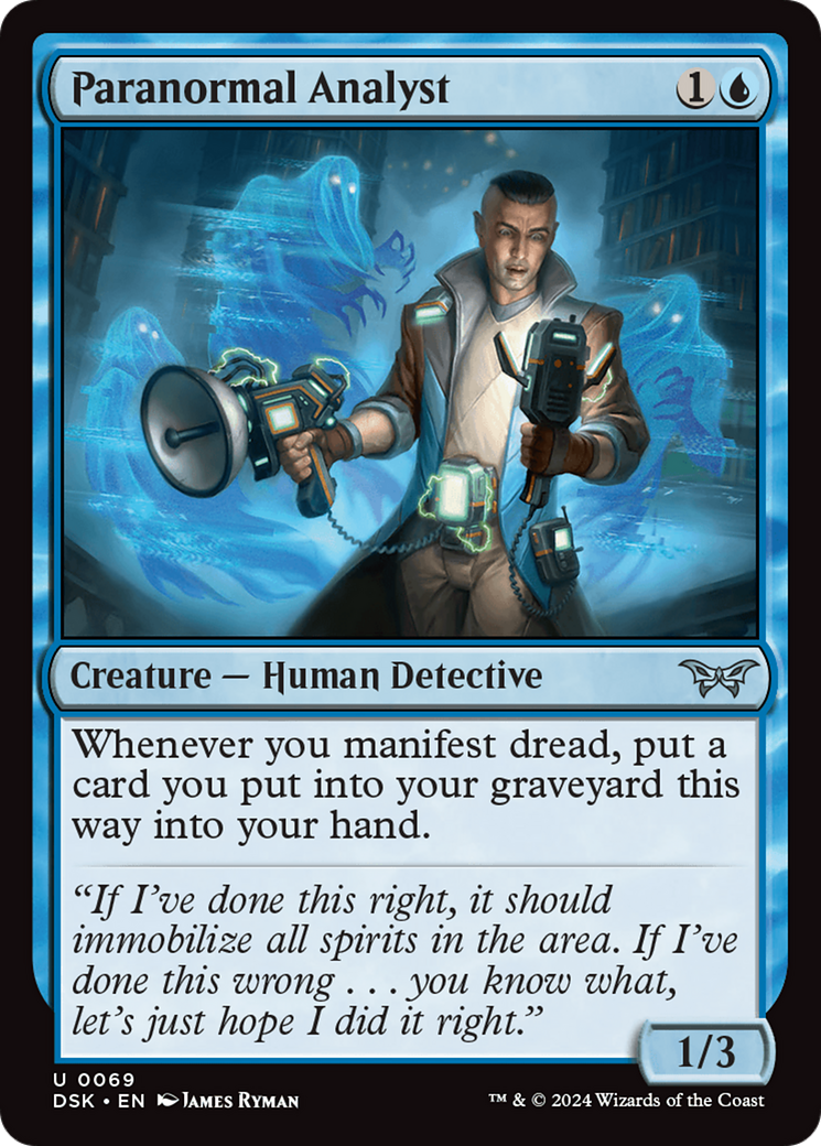 Paranormal Analyst (DSK-069) (Foil)