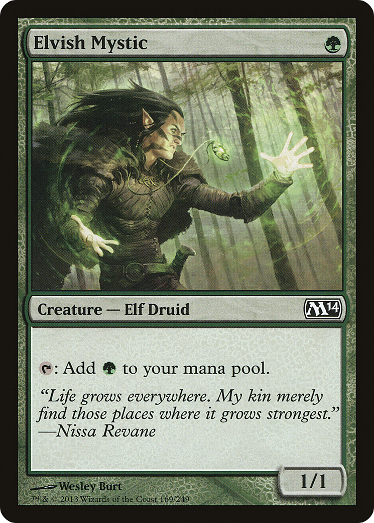 Elvish Mystic (M14-169) (Foil)