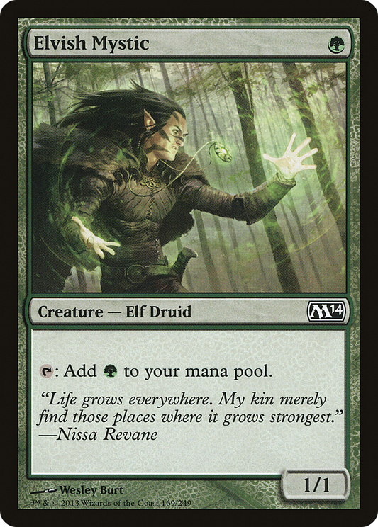 Elvish Mystic (M14-169) (Foil)
