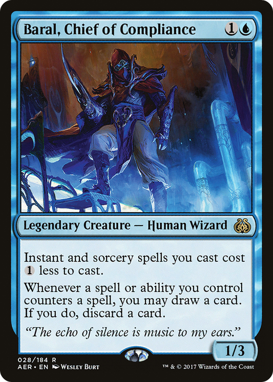 Baral, Chief of Compliance (AER-028) (Foil)