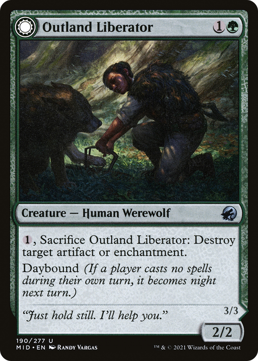 Outland Liberator // Frenzied Trapbreaker (MID-190)
