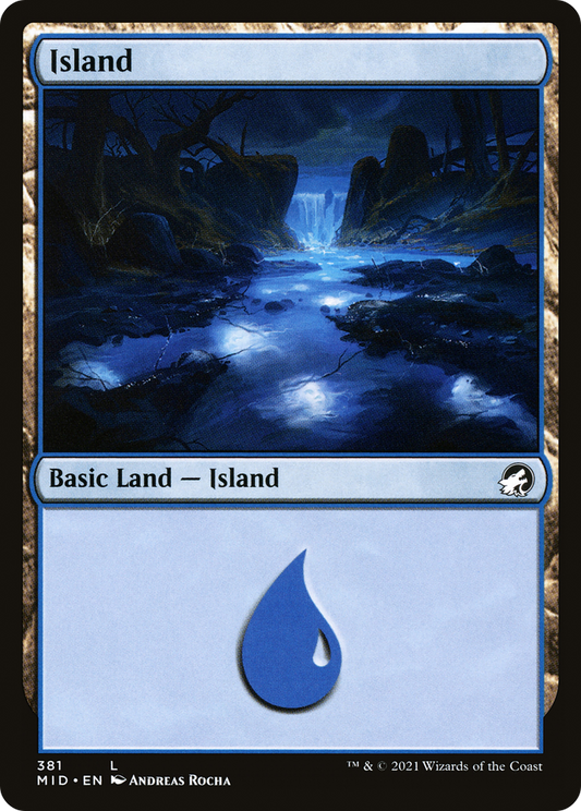 Island (MID-381) (Foil)
