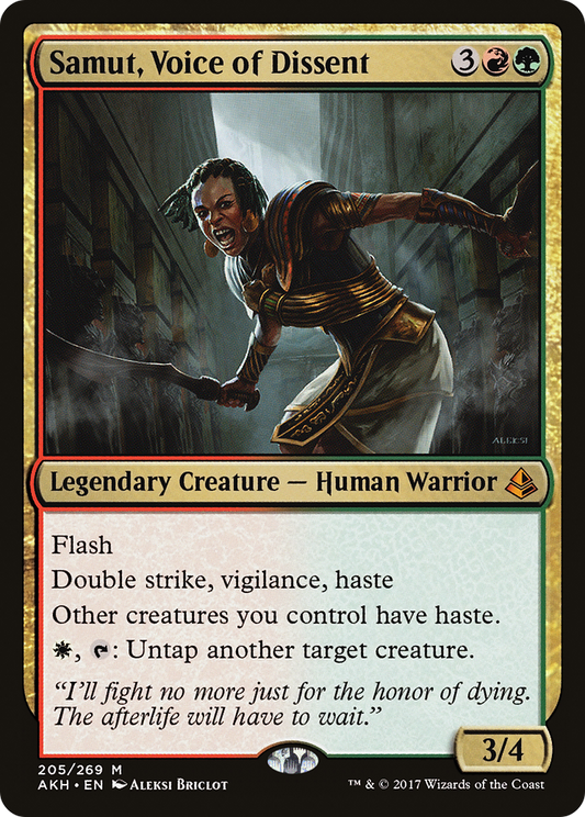 Samut, Voice of Dissent (AKH-205)