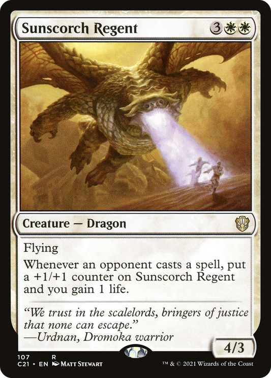 Sunscorch Regent (C21-107)
