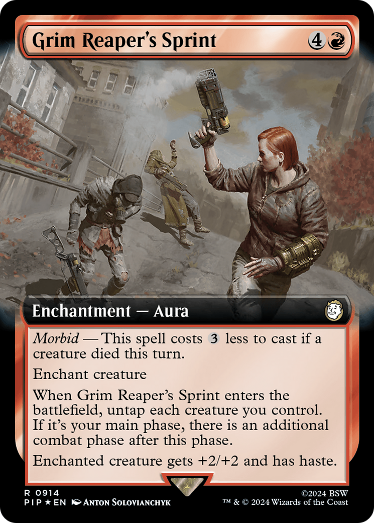 Grim Reaper's Sprint (PIP-914) (Extended Art) (Surge Foil)