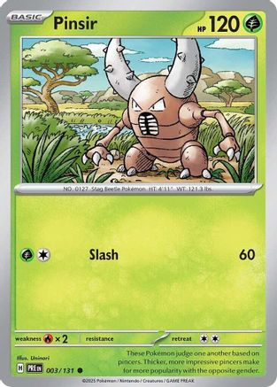 Pinsir (PRE-003) (Reverse Holofoil)