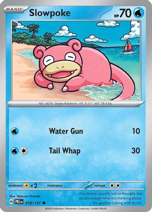 Slowpoke (PRE-018) (Reverse Holofoil)