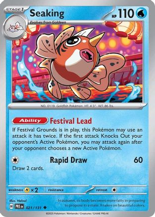 Seaking (PRE-021) (Reverse Holofoil)