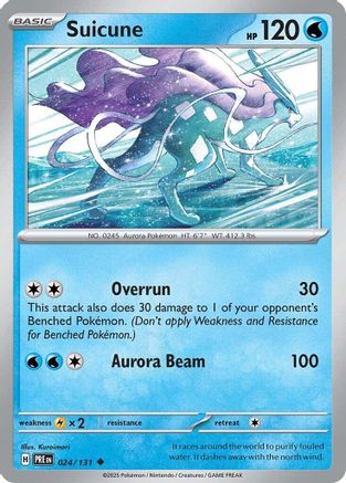 Suicune (PRE-024) (Reverse Holofoil)