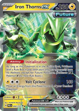 Iron Thorns ex (PRE-032) (Holofoil)