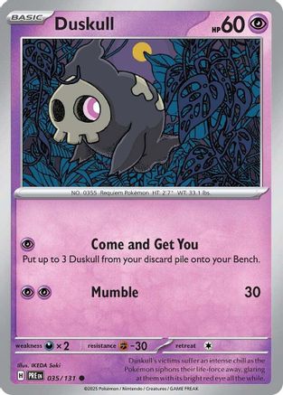 Duskull (PRE-035) (Reverse Holofoil)
