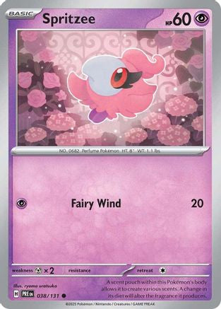 Spritzee (PRE-038) (Reverse Holofoil)