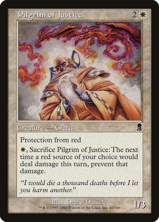 Pilgrim of Justice (ODY-040) (Foil)