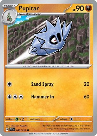 Pupitar (PRE-048) (Reverse Holofoil)