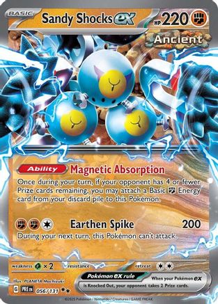 Sandy Shocks ex (PRE-056) (Holofoil)