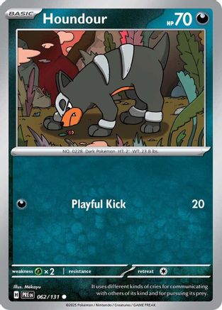 Houndour (PRE-062) (Reverse Holofoil)