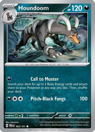 Houndoom (PRE-063) (Reverse Holofoil)