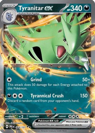 Tyranitar ex (PRE-064) (Holofoil)