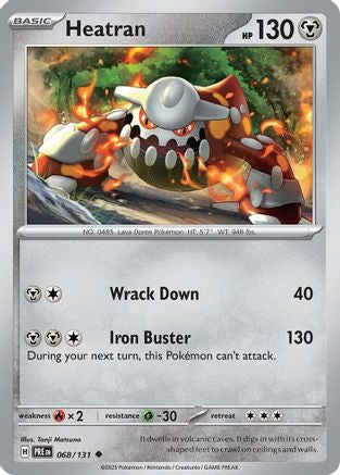 Heatran (PRE-068) (Reverse Holofoil)