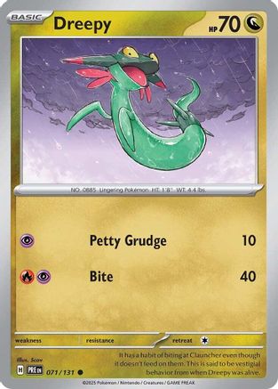 Dreepy (PRE-071) (Reverse Holofoil)