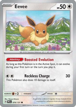 Eevee (PRE-074) (Reverse Holofoil)
