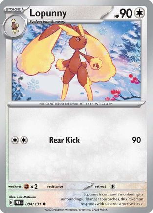 Lopunny (PRE-084) (Reverse Holofoil)
