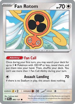 Fan Rotom (PRE-085) (Reverse Holofoil)