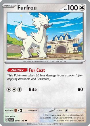 Furfrou (PRE-088) (Reverse Holofoil)