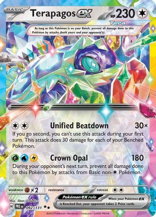 Terapagos ex (PRE-092) (Holofoil)