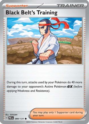 Black Belt's Training (PRE-099) (Reverse Holofoil)