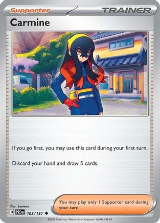 Carmine (PRE-103) (Reverse Holofoil)