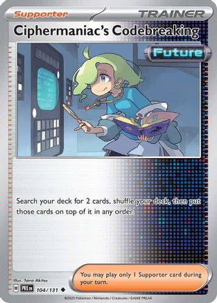 Ciphermaniac's Codebreaking (PRE-104) (Reverse Holofoil)