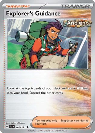 Explorer's Guidance (PRE-107) (Reverse Holofoil)