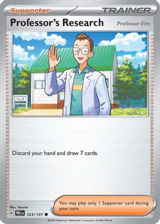 Professor's Research [Professor Elm] (PRE-123) (Reverse Holofoil)