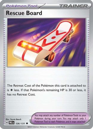 Rescue Board (PRE-126) (Reverse Holofoil)